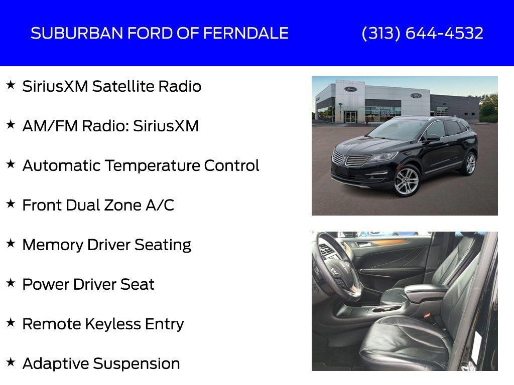 used 2018 Lincoln MKC car, priced at $15,459