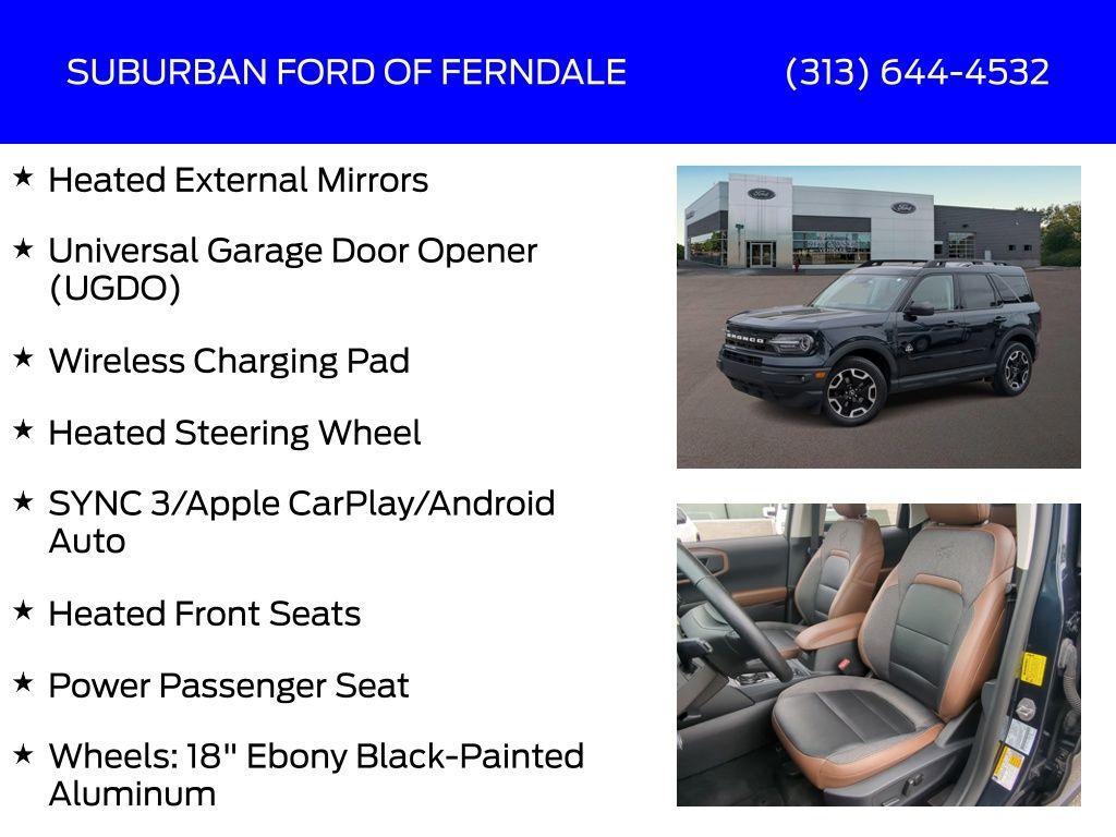 used 2022 Ford Bronco Sport car, priced at $25,969