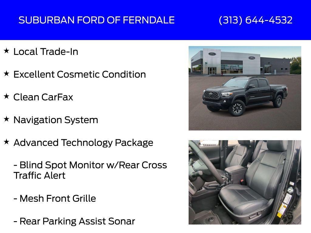 used 2022 Toyota Tacoma car, priced at $39,989