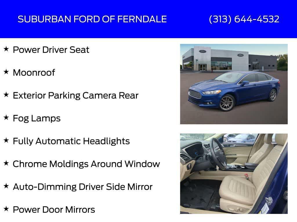 used 2015 Ford Fusion car, priced at $6,849