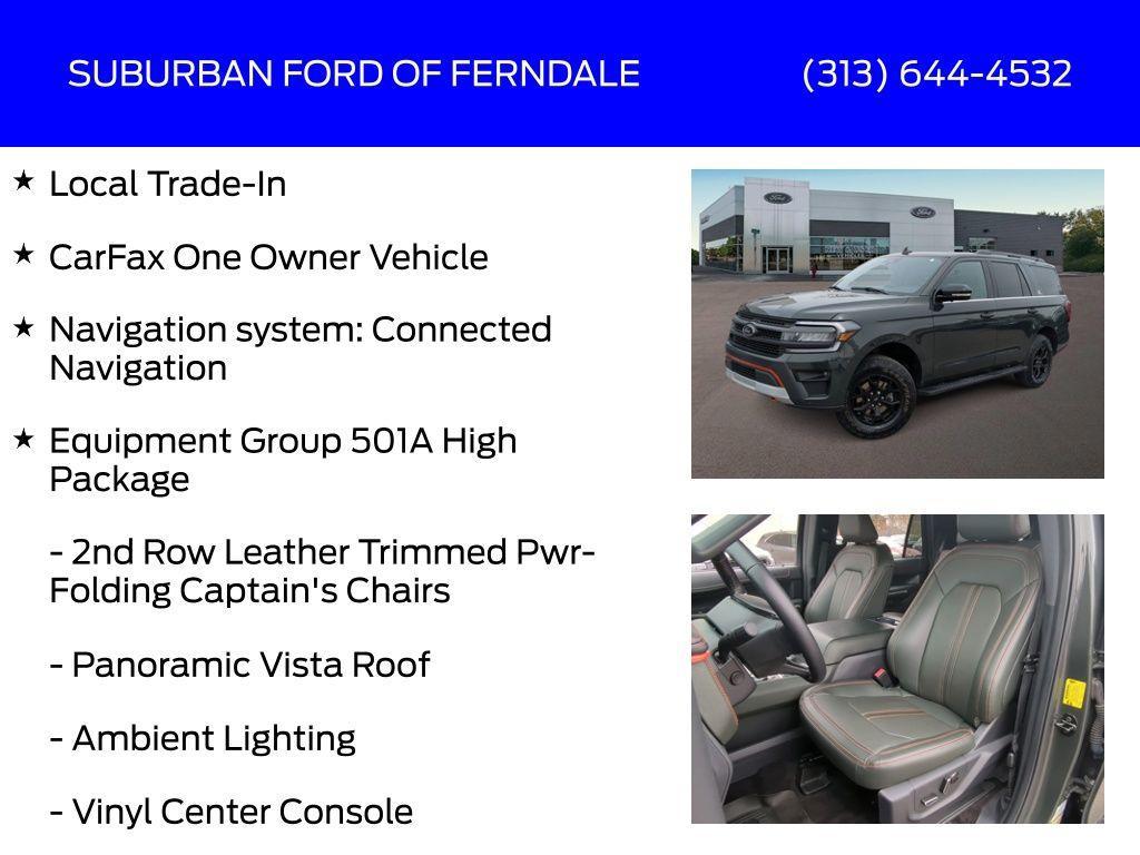 used 2022 Ford Expedition car, priced at $52,995