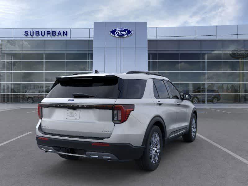 new 2025 Ford Explorer car, priced at $43,204