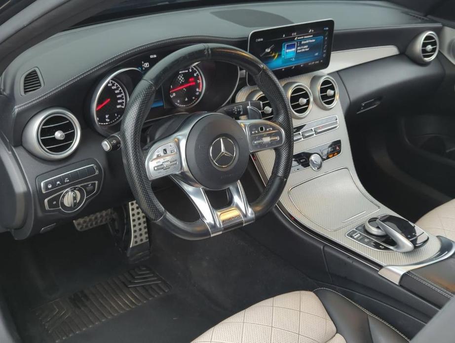 used 2019 Mercedes-Benz AMG C 43 car, priced at $34,995