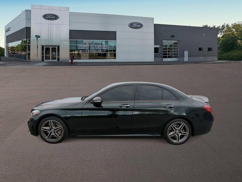 used 2019 Mercedes-Benz AMG C 43 car, priced at $34,995