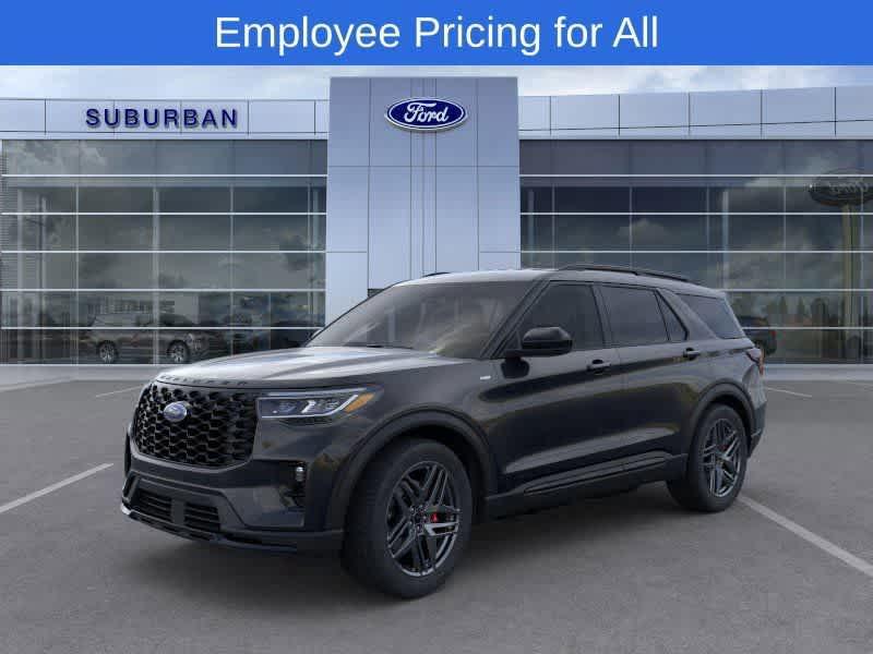 new 2025 Ford Explorer car, priced at $45,857