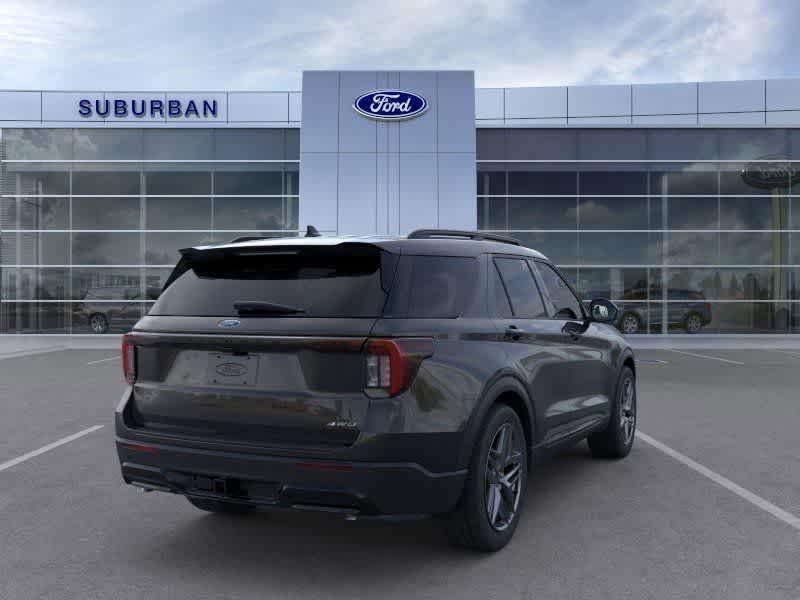 new 2025 Ford Explorer car, priced at $45,857