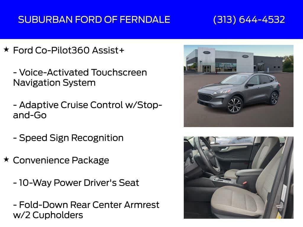used 2021 Ford Escape car, priced at $16,239