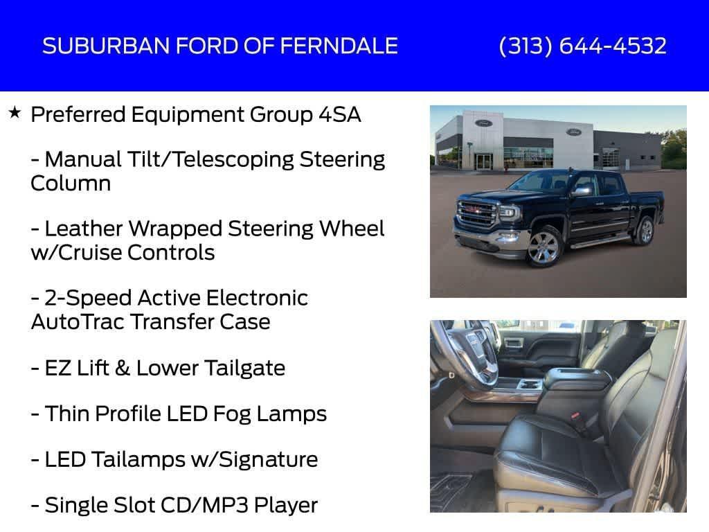 used 2018 GMC Sierra 1500 car, priced at $29,689