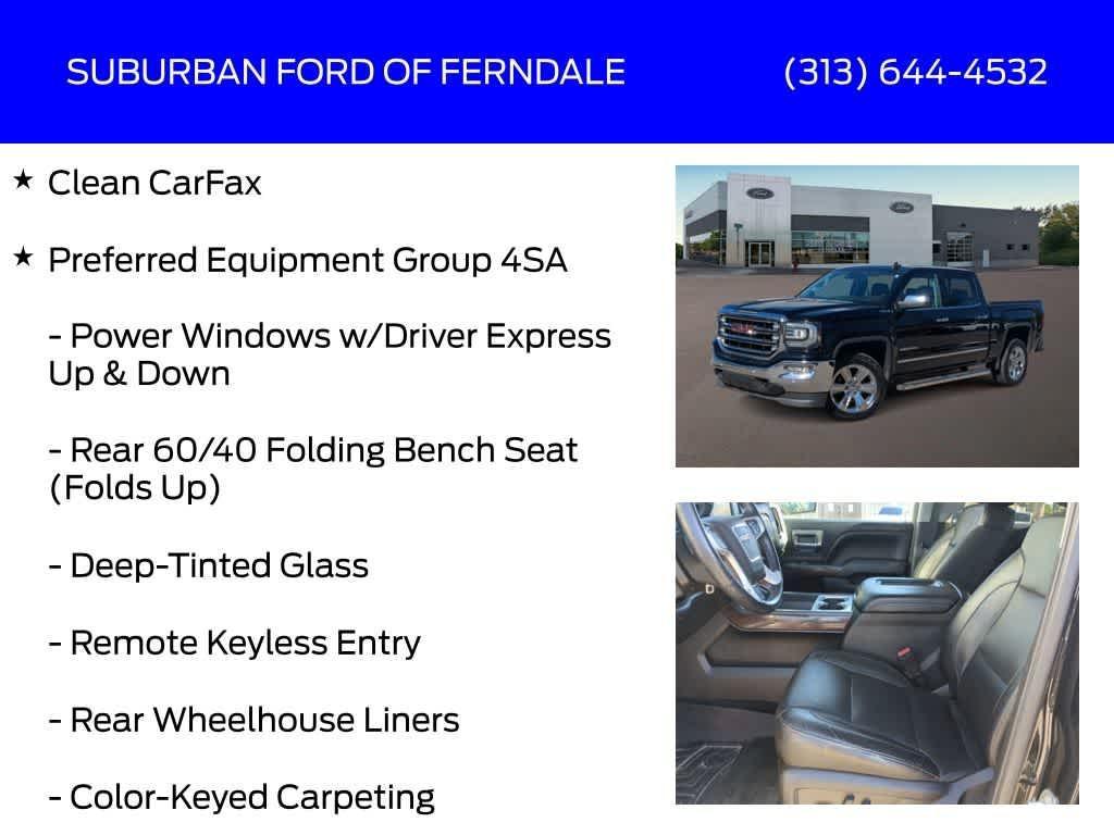used 2018 GMC Sierra 1500 car, priced at $29,689