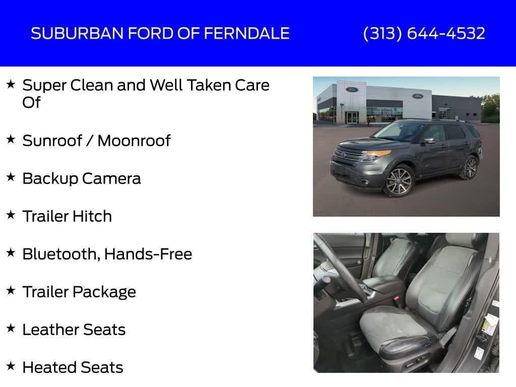 used 2015 Ford Explorer car, priced at $12,395