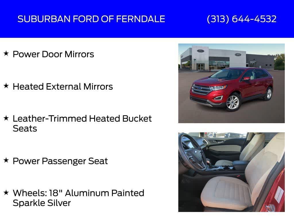 used 2016 Ford Edge car, priced at $13,989