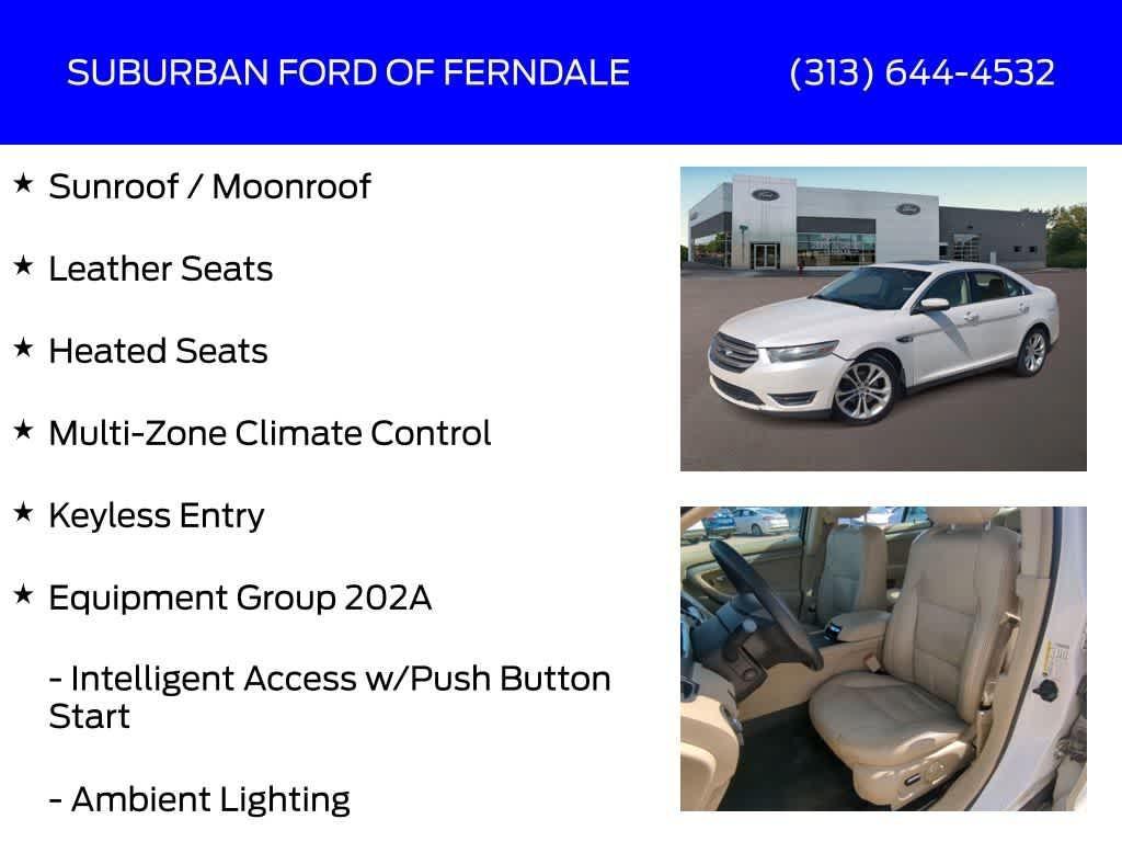 used 2013 Ford Taurus car, priced at $3,995
