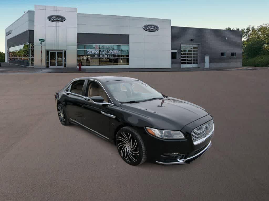 used 2017 Lincoln Continental car, priced at $14,995