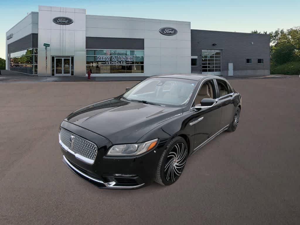 used 2017 Lincoln Continental car, priced at $14,995