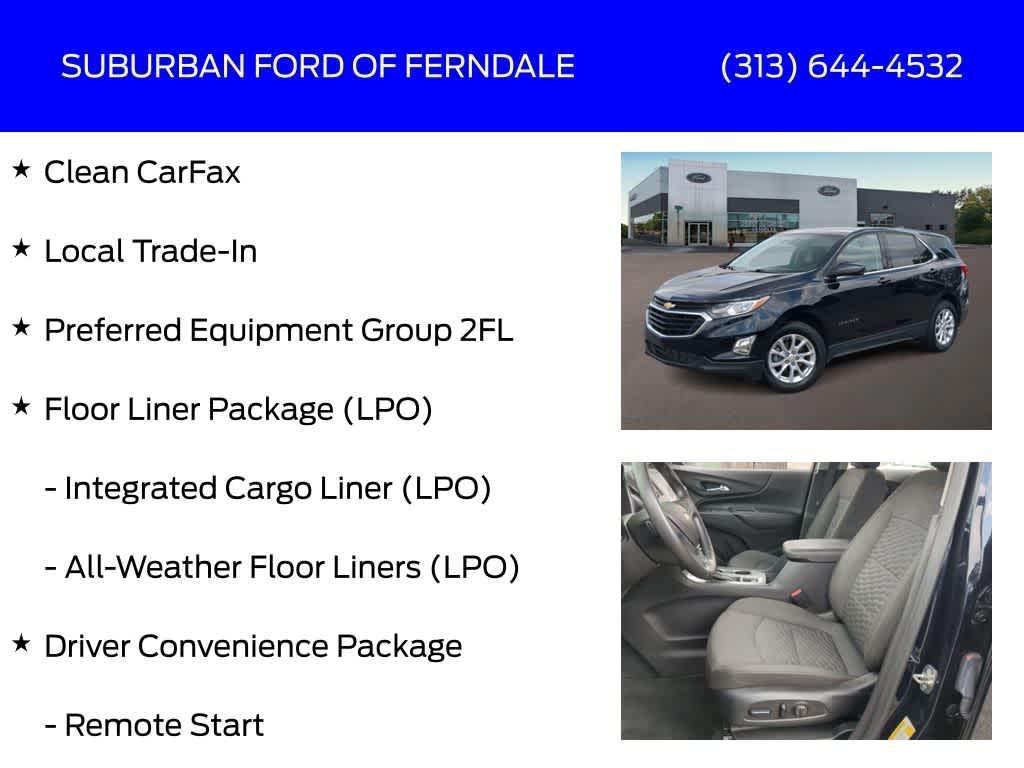 used 2020 Chevrolet Equinox car, priced at $15,209