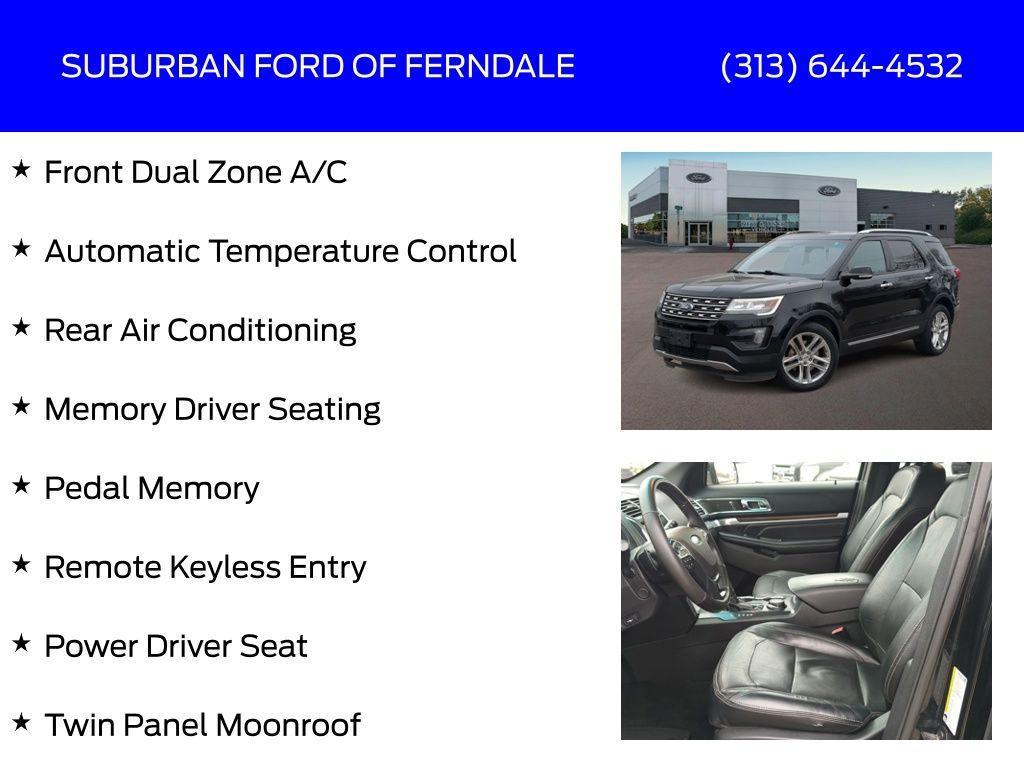 used 2016 Ford Explorer car, priced at $13,859