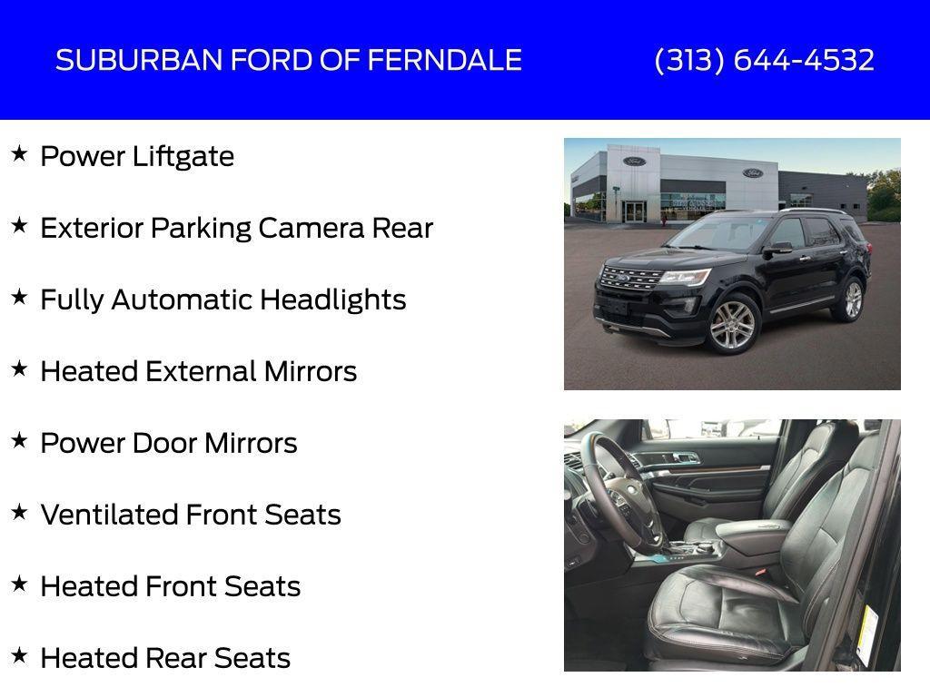 used 2016 Ford Explorer car, priced at $13,859