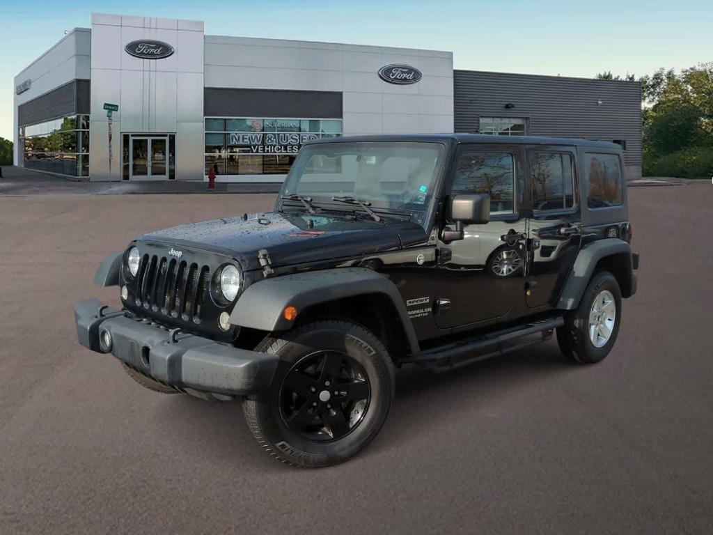 used 2015 Jeep Wrangler Unlimited car, priced at $12,995