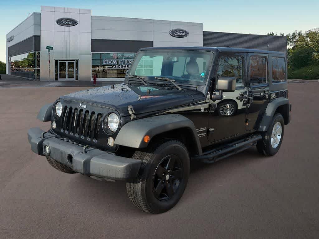 used 2015 Jeep Wrangler Unlimited car, priced at $12,995