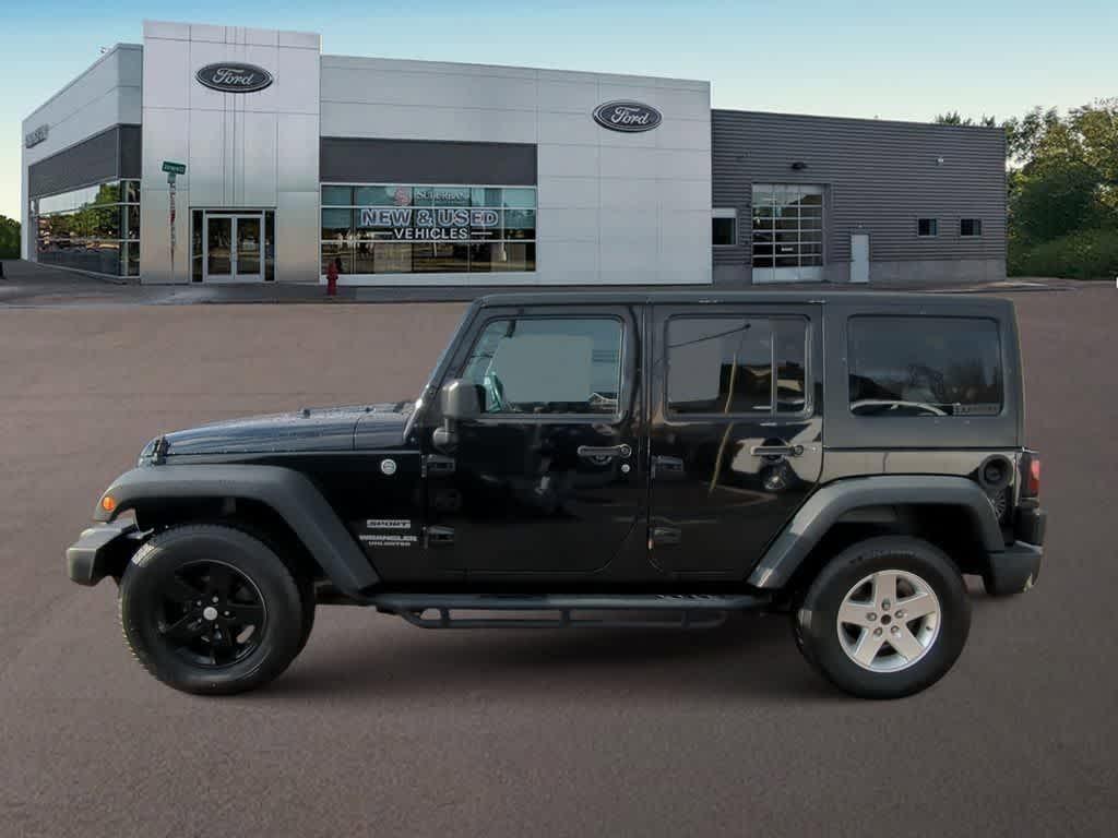 used 2015 Jeep Wrangler Unlimited car, priced at $12,995