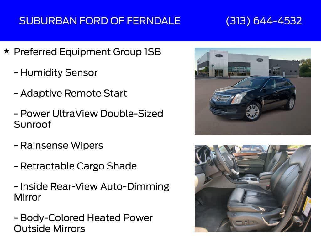 used 2010 Cadillac SRX car, priced at $6,719