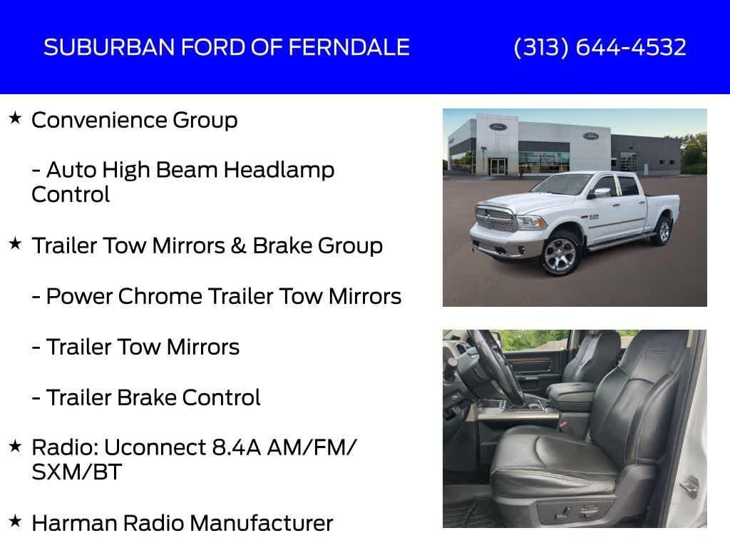 used 2015 Ram 1500 car, priced at $17,999