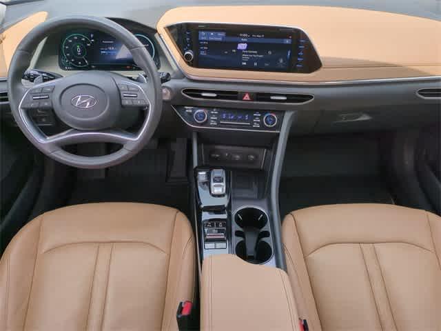 used 2021 Hyundai Sonata Hybrid car, priced at $23,495