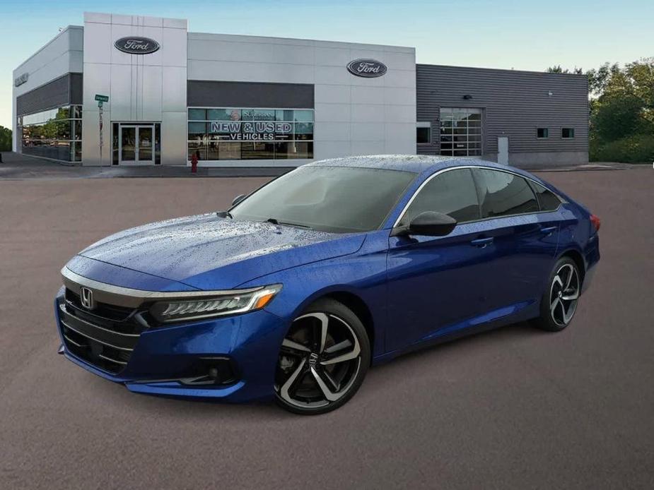 used 2021 Honda Accord car, priced at $27,495