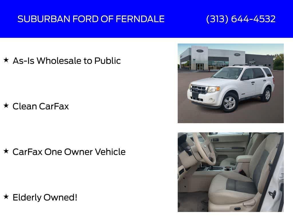 used 2008 Ford Escape car, priced at $3,489