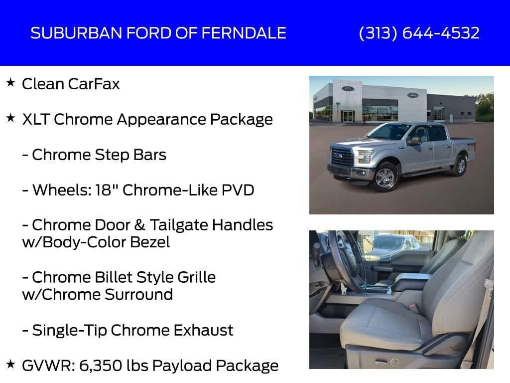 used 2016 Ford F-150 car, priced at $21,759