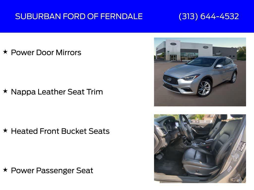 used 2018 INFINITI QX30 car, priced at $13,389