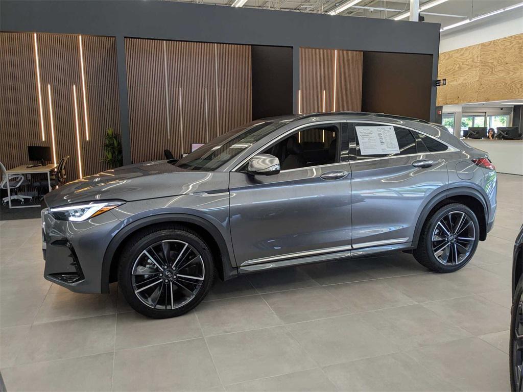 used 2022 INFINITI QX55 car, priced at $37,900