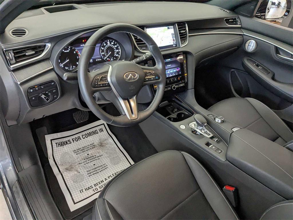 used 2022 INFINITI QX55 car, priced at $37,900
