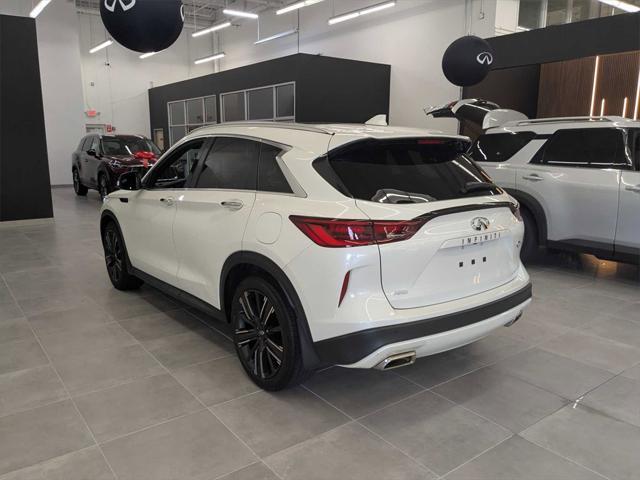 used 2022 INFINITI QX50 car, priced at $27,490