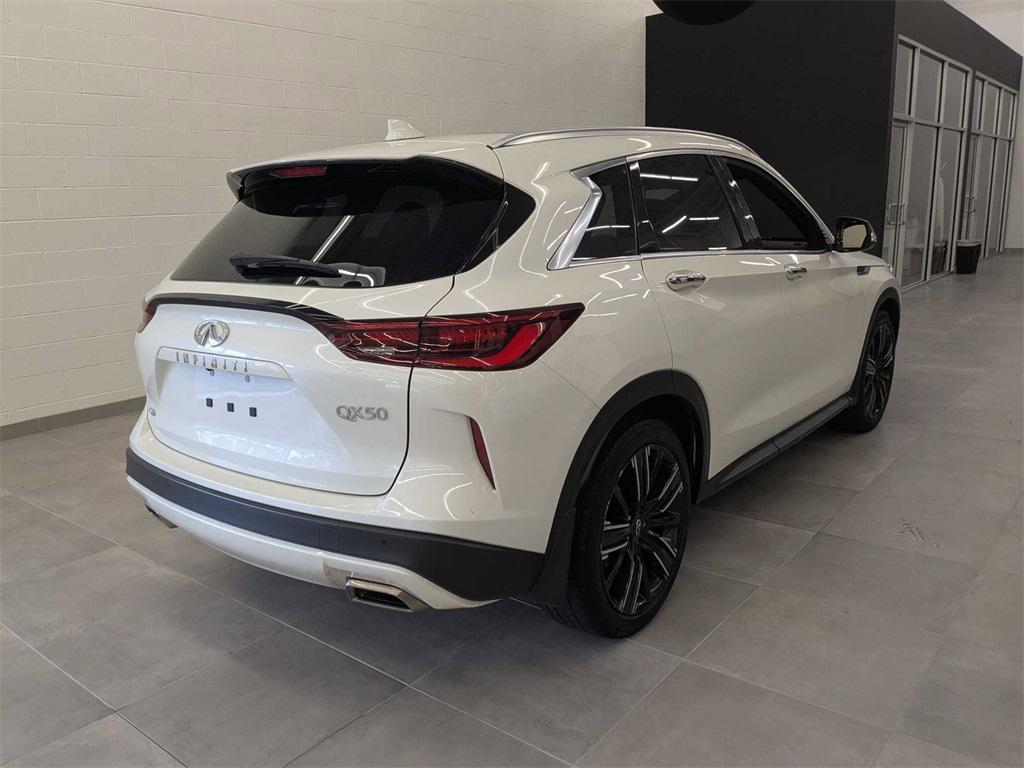 used 2022 INFINITI QX50 car, priced at $28,422