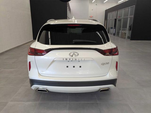 used 2022 INFINITI QX50 car, priced at $27,490