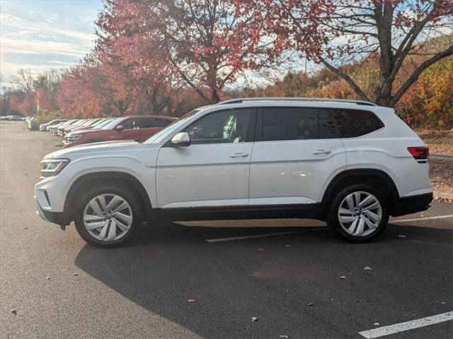 used 2021 Volkswagen Atlas car, priced at $30,030