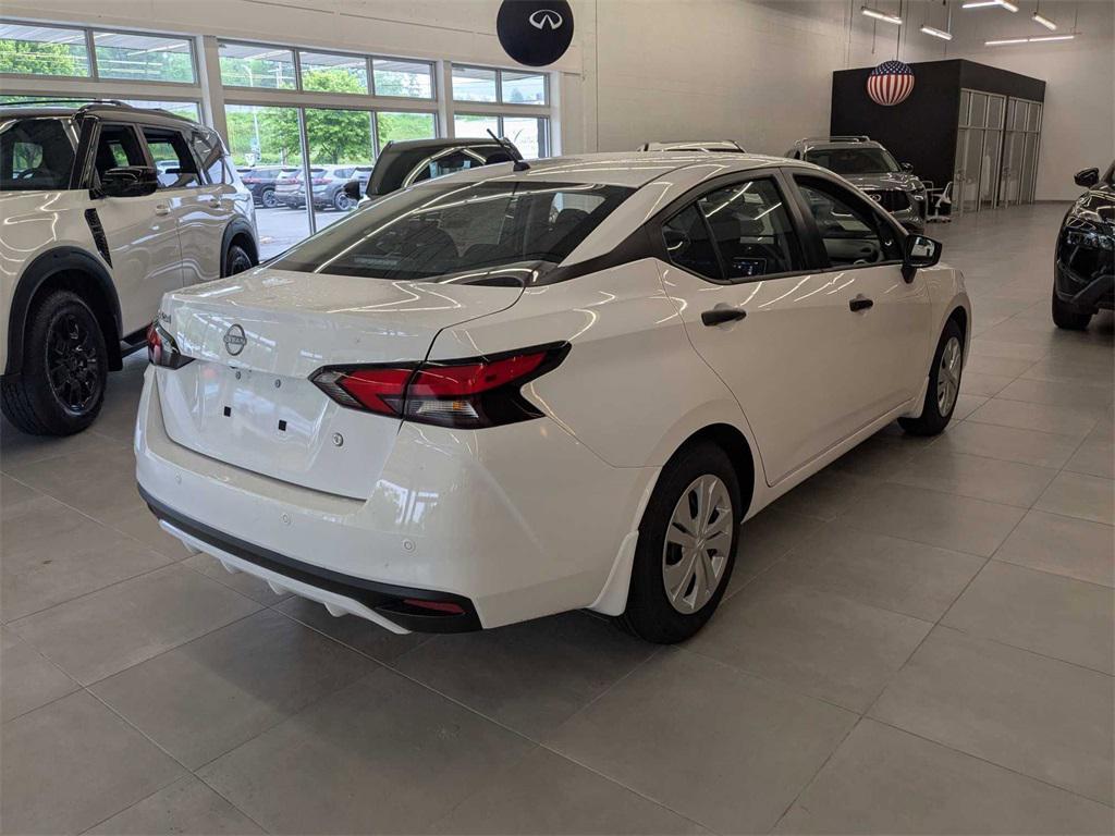 new 2025 Nissan Versa car, priced at $20,785