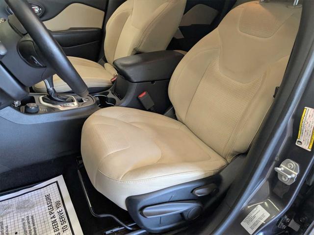 used 2017 Jeep Cherokee car, priced at $9,190