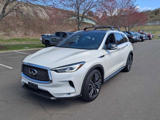 used 2021 INFINITI QX50 car, priced at $27,553