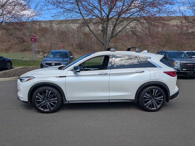 used 2021 INFINITI QX50 car, priced at $27,553