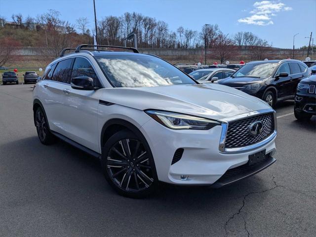 used 2021 INFINITI QX50 car, priced at $27,553