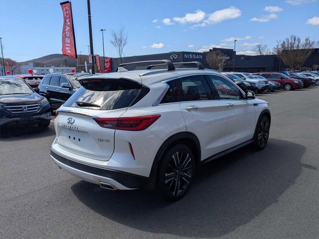 used 2021 INFINITI QX50 car, priced at $27,553