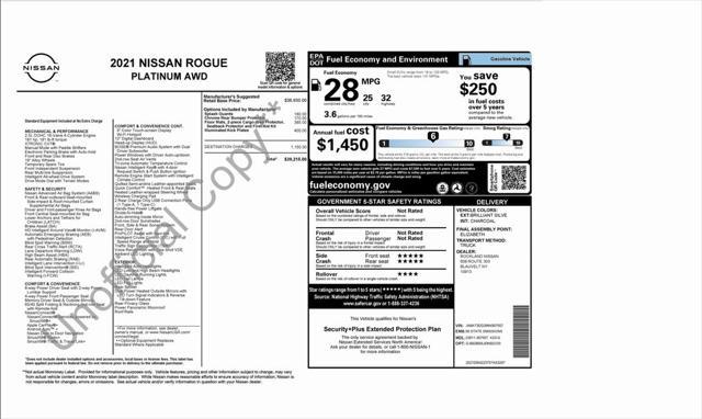 used 2021 Nissan Rogue car, priced at $26,490