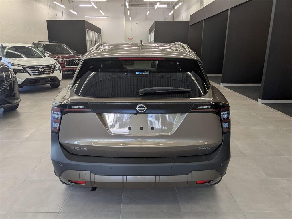 new 2025 Nissan Kicks car, priced at $28,680
