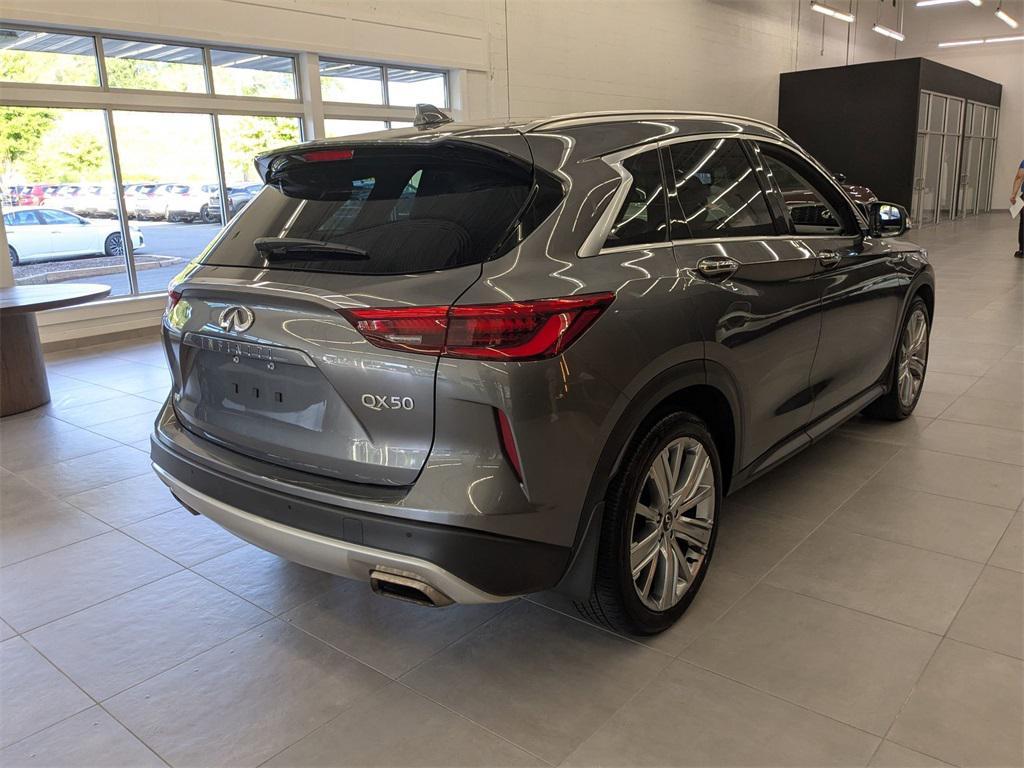 used 2022 INFINITI QX50 car, priced at $34,791