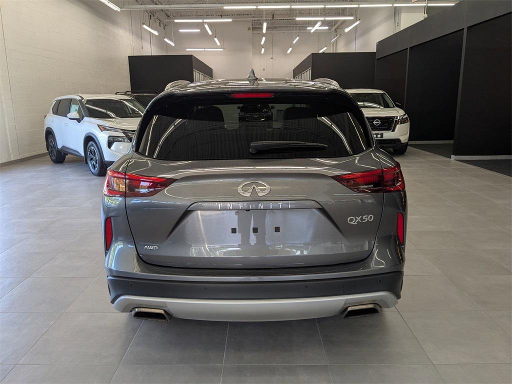 used 2022 INFINITI QX50 car, priced at $34,791
