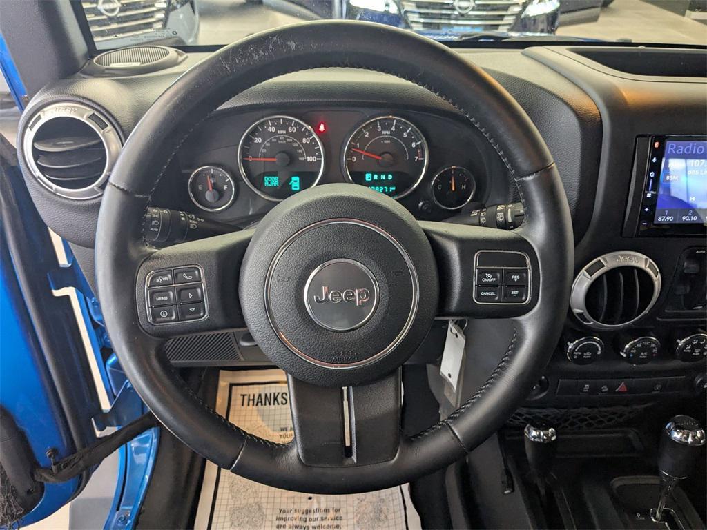 used 2015 Jeep Wrangler Unlimited car, priced at $13,990