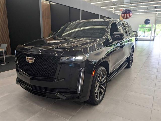 used 2023 Cadillac Escalade ESV car, priced at $79,889