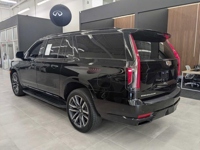 used 2023 Cadillac Escalade ESV car, priced at $79,889